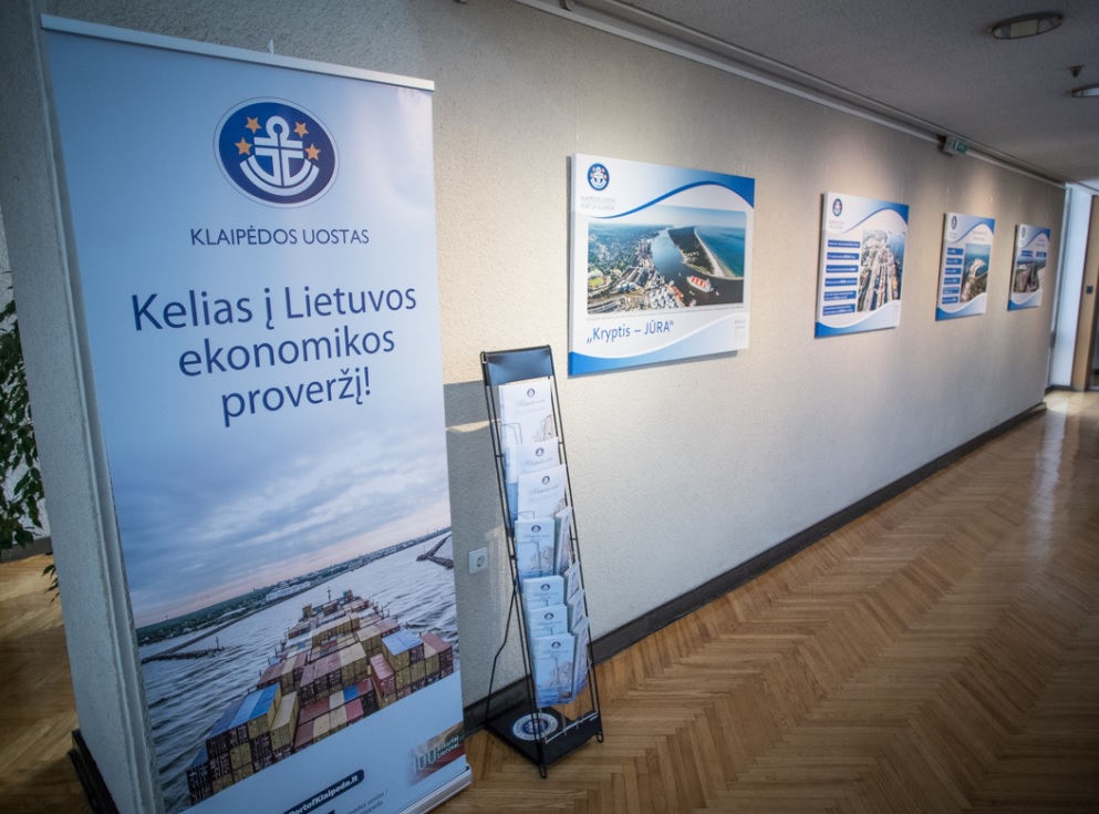 Vyriausybėje – pažintis su Klaipėdos uostu